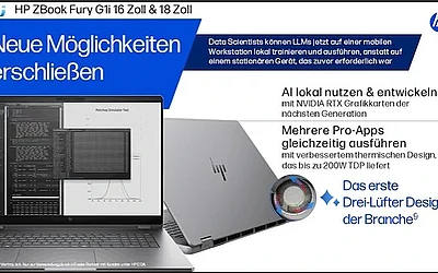 Z Book Fury neue Möglichkeiten