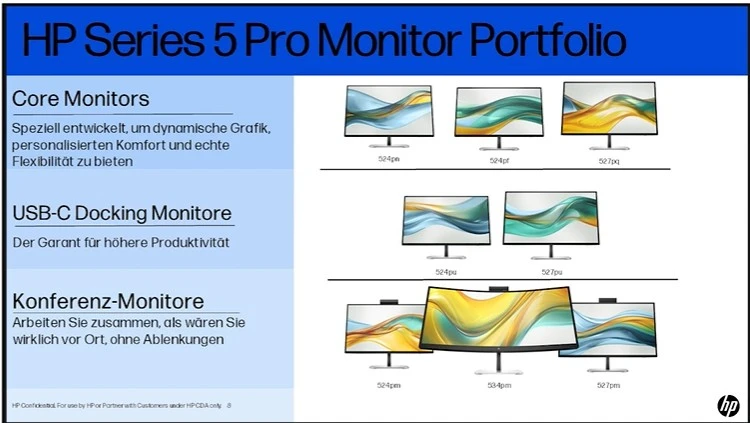 HP Pro 5 Displays HP Pro 5 Displays